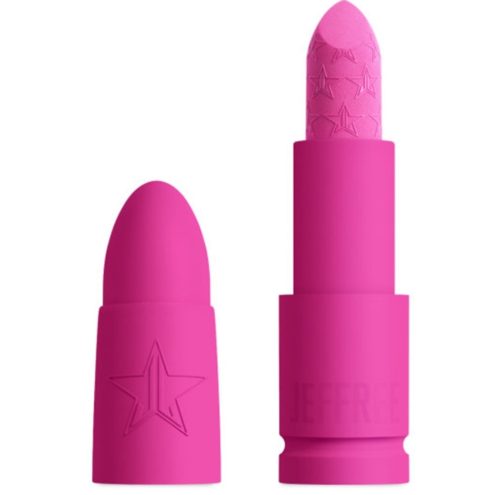 Jeffree Star Velvet Trap Lipstick in Pink Messiah